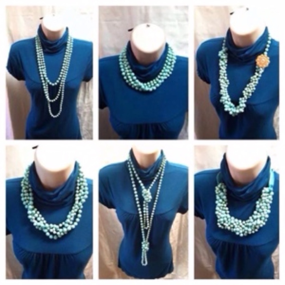Statement Necklace - Long 90" Versatile Necklace - image 6